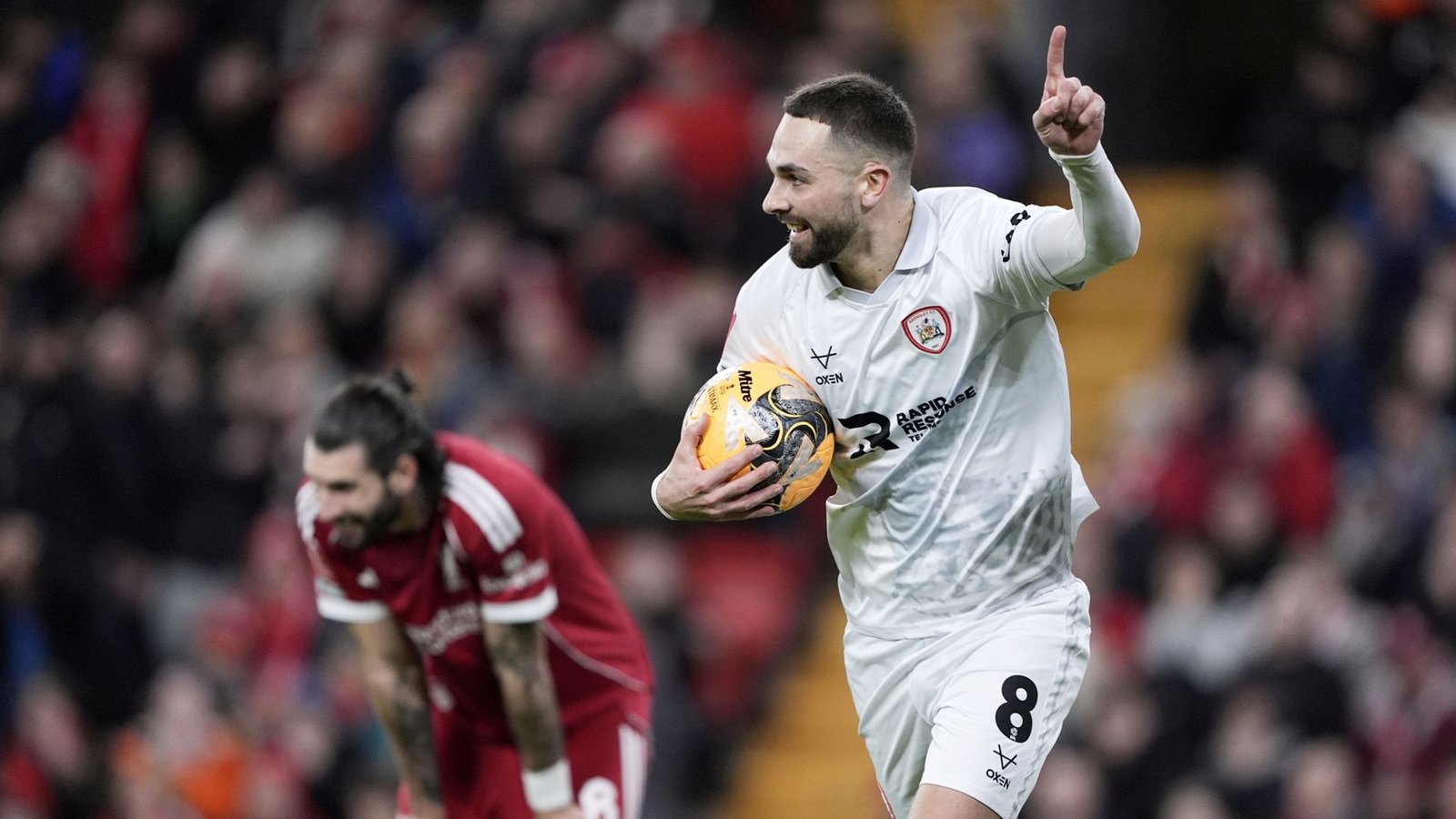 'Disrespectful' – Barnsley boss unhappy with Szoboszlai for goal mistake