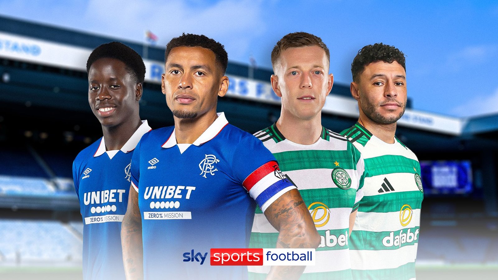 Oxlade-Chamberlain starts and Schmeichel absent for Celtic at Rangers LIVE!
