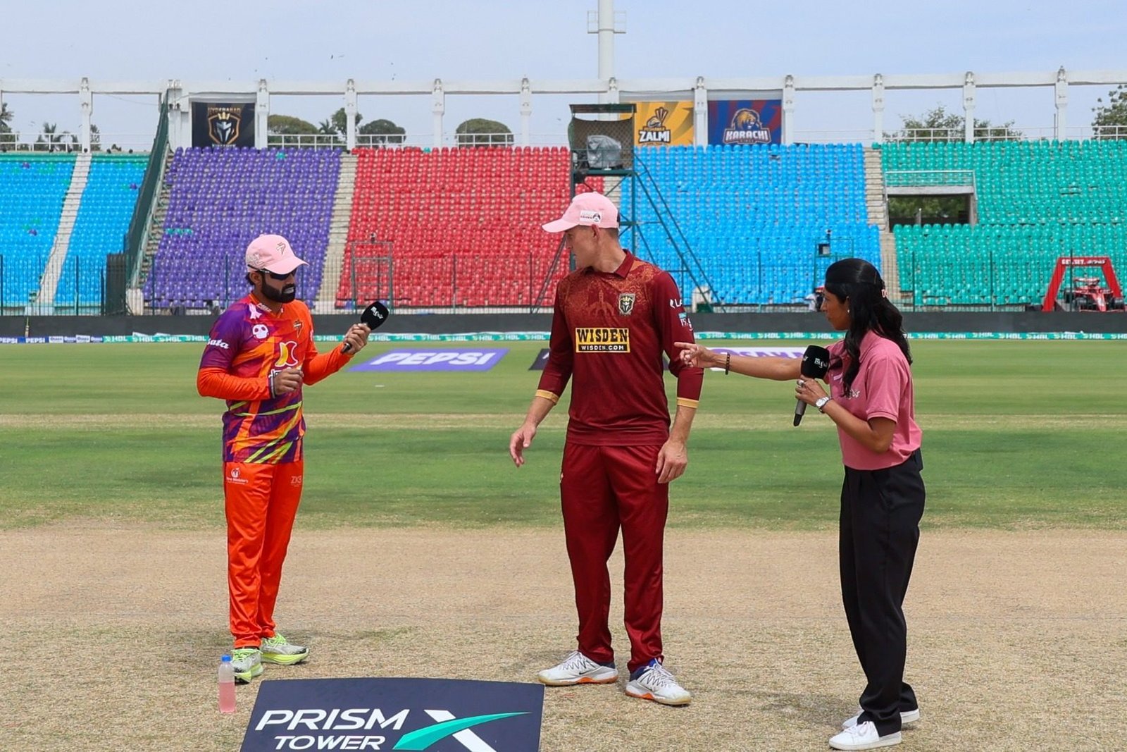 Explained: Why players and umpires are wearing pink caps and ribbons in today's PSL matches